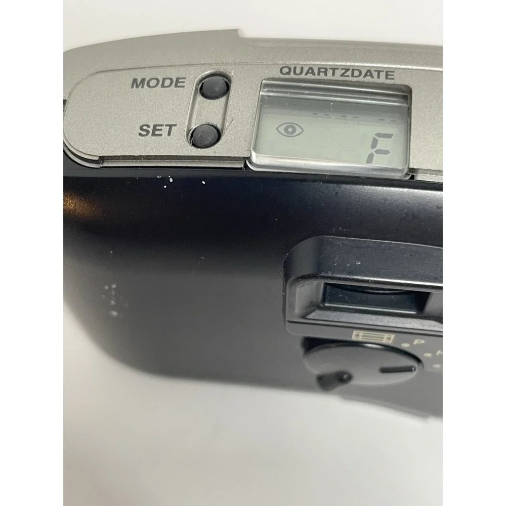 Olympus Newpic AF200 Silver Point & Shoot APS Film Camera 35mm Not Tested PARTS